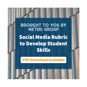 Social Media Rubric: Developing Student Skills