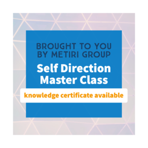 Self Direction Master Class